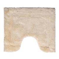 Wicotex Toiletmat uni creme 50x60cm - thumbnail