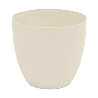 Bloempot Plastiken Beige Polypropyleen Ø 32 cm