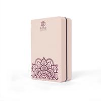 Love Generation Foam Yogablok - Mandala - Precious Pink