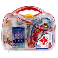 Klein Dokterskoffer met smartphone en themometer
