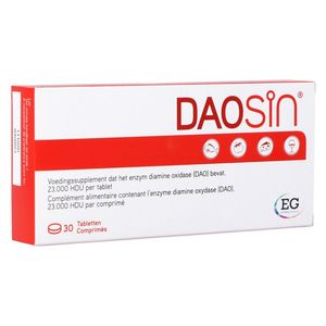 Daosin Voedingssupplement Spijsvertering 30 Tabletten