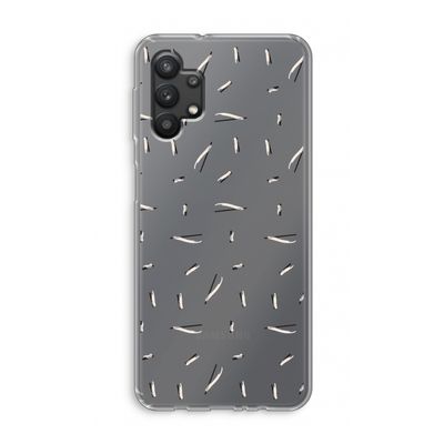 Hipster stripes: Samsung Galaxy A32 5G Transparant Hoesje
