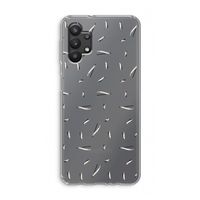 Hipster stripes: Samsung Galaxy A32 5G Transparant Hoesje
