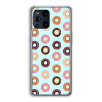 Donuts: Oppo Find X3 Transparant Hoesje