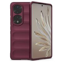 Rugged Series Honor 70 Pro TPU Case - Wijnrood - thumbnail