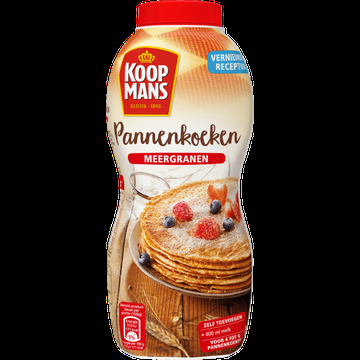 Koopmans Schudfles pannenkoeken meergranen 175 g bij Jumbo