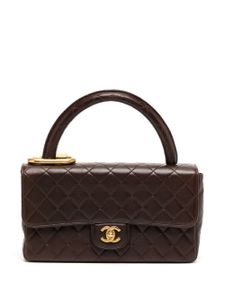 CHANEL Pre-Owned lot de deux sacs à main Classic Flap (1995) - Marron