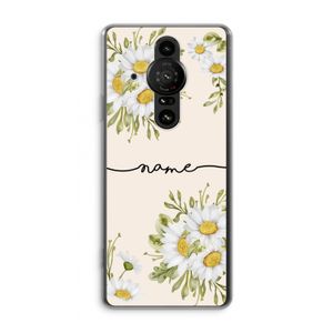 Daisies: Sony Xperia Pro-I Transparant Hoesje