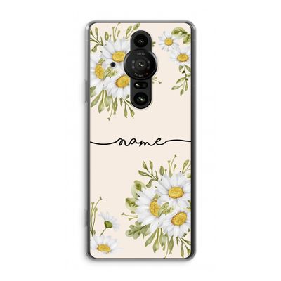 Daisies: Sony Xperia Pro-I Transparant Hoesje