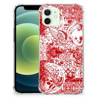 Extreme Case iPhone 12 Mini Angel Skull Rood - thumbnail