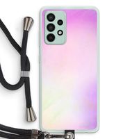 Flow mist pastel: Samsung Galaxy A52s 5G Transparant Hoesje met koord