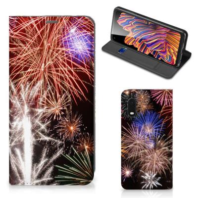 Samsung Xcover Pro Hippe | Standcase | Vuurwerk