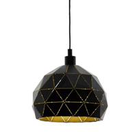 Eglo Hanglamp Roccaforte 40cm zwart met goud 97841 - thumbnail