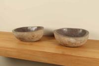 Riviersteen waskommen set RS080302AB, 39x35x15 cm