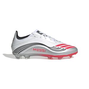 adidas F50 Messi Elite Gras Voetbalschoenen (FG) Kids Wit Zilver Rood
