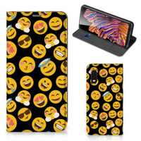 Samsung Xcover Pro Hoesje met Magneet Emoji - thumbnail