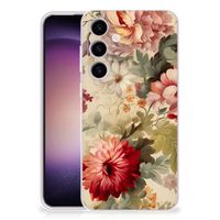 TPU Case voor Samsung Galaxy S24 Bloemen