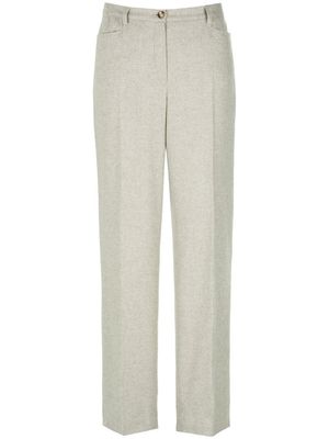 Broek rechte pijpen Van Anna Aura beige