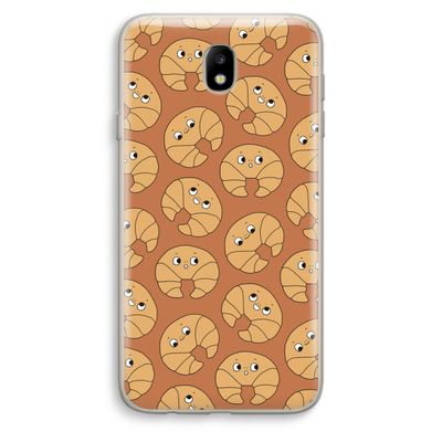 Croissant: Samsung Galaxy J7 (2017) Transparant Hoesje