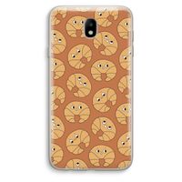 Croissant: Samsung Galaxy J7 (2017) Transparant Hoesje