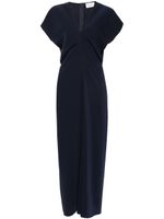 P.A.R.O.S.H. robe longue Cady - Bleu