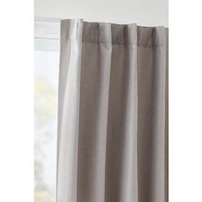 Gordijn Miran - zand - 140x280 cm (1 stuk)