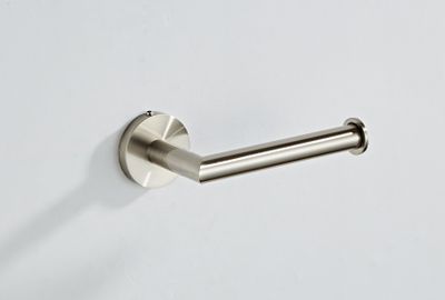 Toiletrolhouder SaniClear Inox | Messing | Rond | RVS look