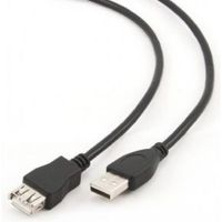 Gembird CCP-USB2-AMAF-15C USB-kabel 4,6 m USB 2.0 USB A Zwart - thumbnail