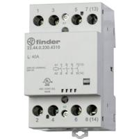 Finder 22.44.0.024.4710 Contactor 3x NO, 1x NC 24 V/DC, 24 V/AC 40 A 1 stuk(s)