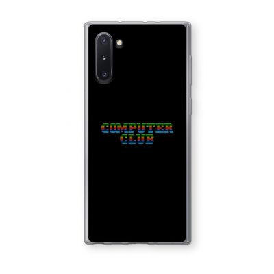 Retro: Samsung Galaxy Note 10 Transparant Hoesje