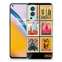 OnePlus Nord 2 5G | Silliconen Back Cover | Postzegels