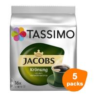Tassimo - Jacobs Kronung - 5x 16 T-Discs