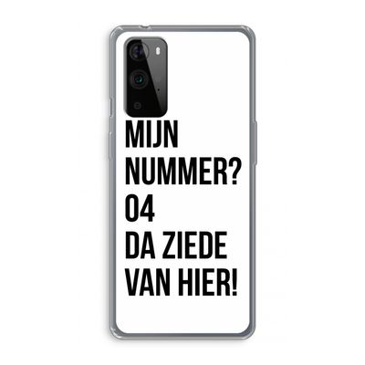 Da ziede van hier: OnePlus 9 Pro Transparant Hoesje