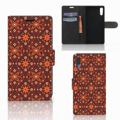 Sony Xperia XZ | Sony Xperia XZs | Telefoon Hoesje | Batik Brown