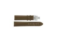Horlogeband Tissot QUADRATO GENT / T600021061 / T0055101626700A Leder Bruin 20mm