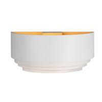 Highlight Design wandlampElena wit met goud - W3646.00