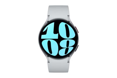 Samsung Galaxy Watch6 Watch6 3,81 cm (1.5") Super AMOLED 44 mm Digitaal 480 x 480 Pixels Touchscreen Zilver Wifi GPS