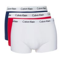 Calvin Klein boxershorts low rise rood-wit-blauw - thumbnail