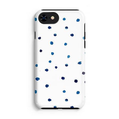 Blauwe stippen: iPhone 8 Tough Case