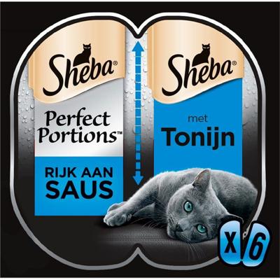Natvoer voor volwassen katten 3x(2x7.5g) multipack SHEBA - Sheba