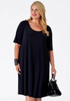 Jurk A-line DOLCE M blue Jurk A-line DOLCE M blue