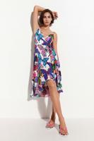 Strandjurk met vlinders - WHITE - XL