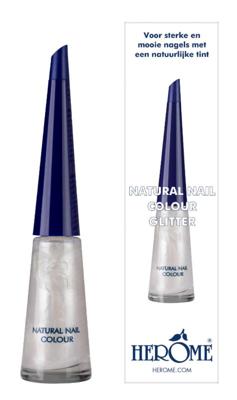Herome Natural nail colour glitter
