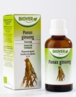 Biover Panax ginseng tinctuur bio (50 ml)