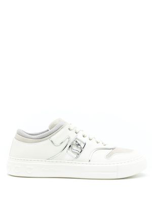 Ferragamo baskets Gancini - Blanc