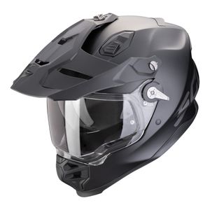 SCORPION ADF-9000 Air Mat, Dual sport helm, Zwart