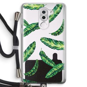 Lange bladeren: Honor 6X Transparant Hoesje met koord