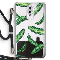 Lange bladeren: Honor 6X Transparant Hoesje met koord