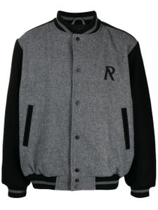 Represent veste bomber à logo brodé - Gris