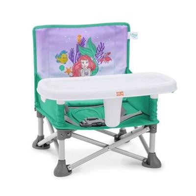 DISNEY BABY - LITTLE MERMAID - Opvouwbare, draagbare reisverhoger, lichtgewicht en gemakkelijk schoon te maken, draagtas inbegrepen
